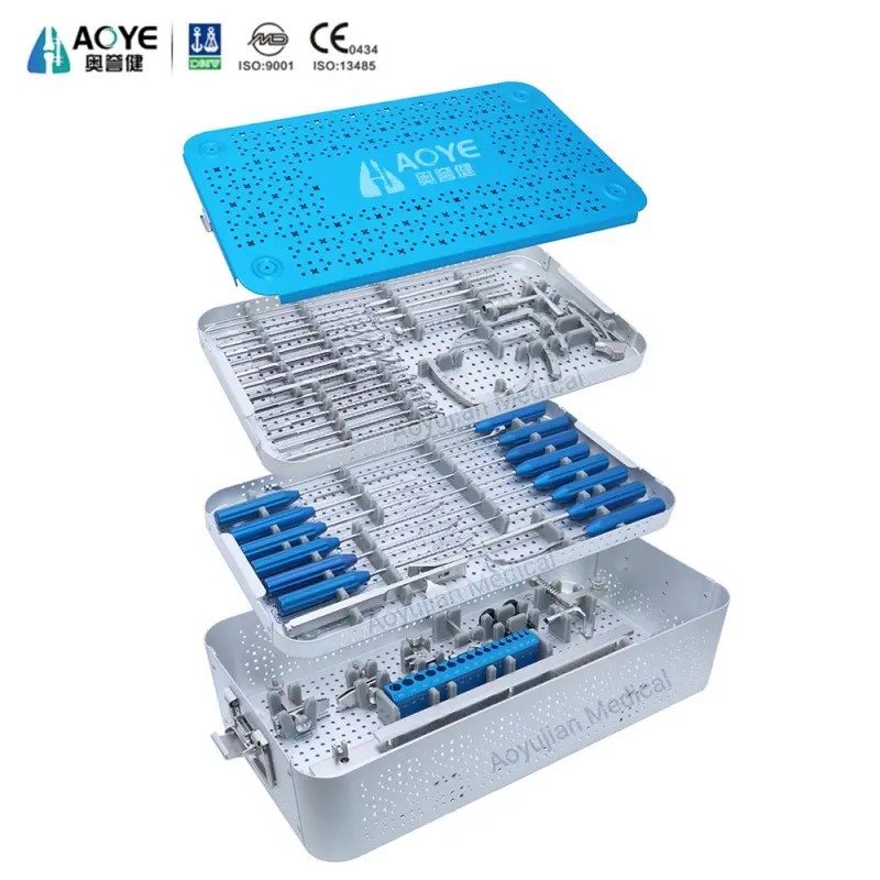 Conjunto de instrumentos ACL e PCL | Ferramentas cirúrgicas de artroscopia para reconstrução ligamentar