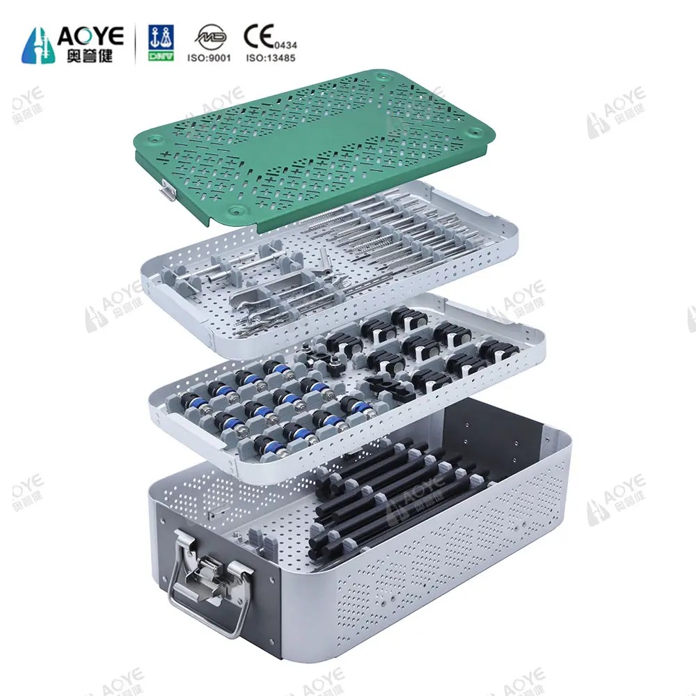 Conjunto de instrumentos fixador externo de membro inferior AO