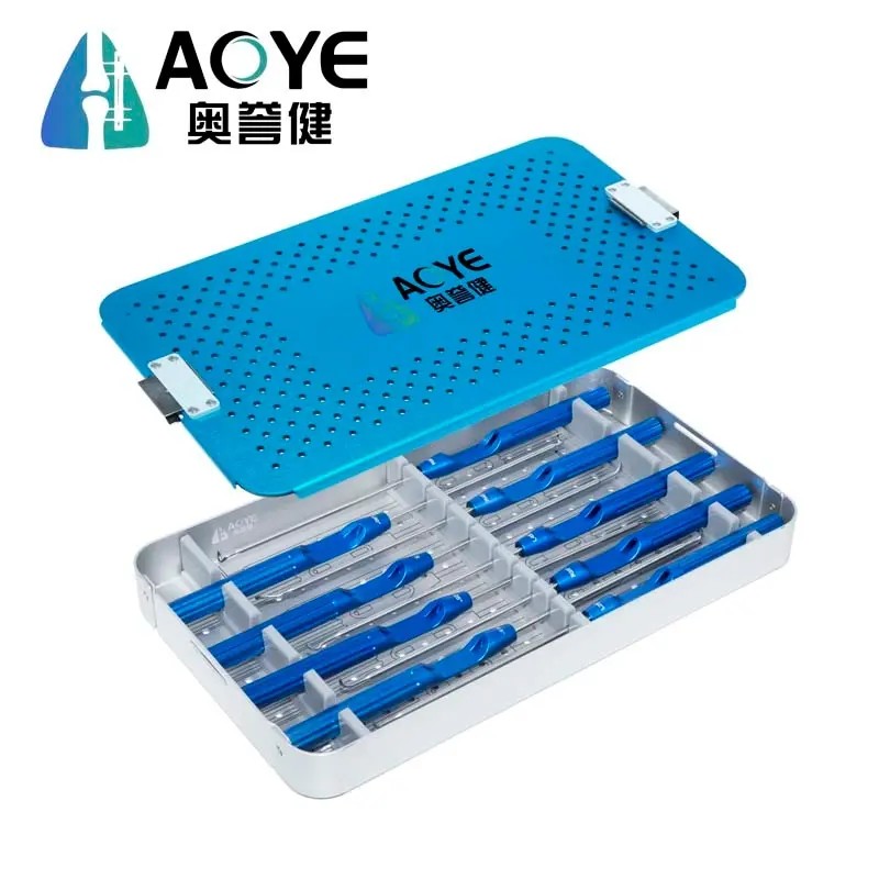 Conjunto de passador de laço de sutura artroscópica | Instrumento de precisão para medicina esportiva