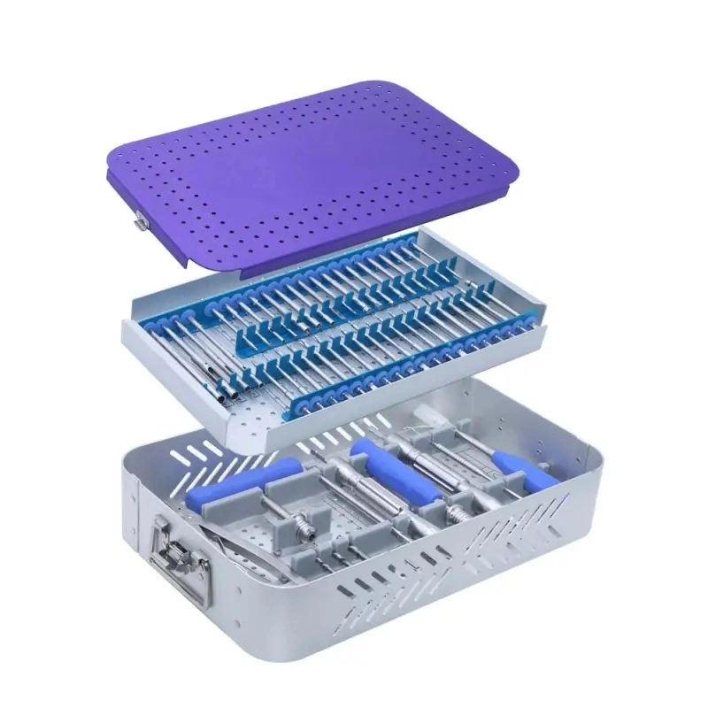 Conjunto de instrumentos para remoção de parafusos