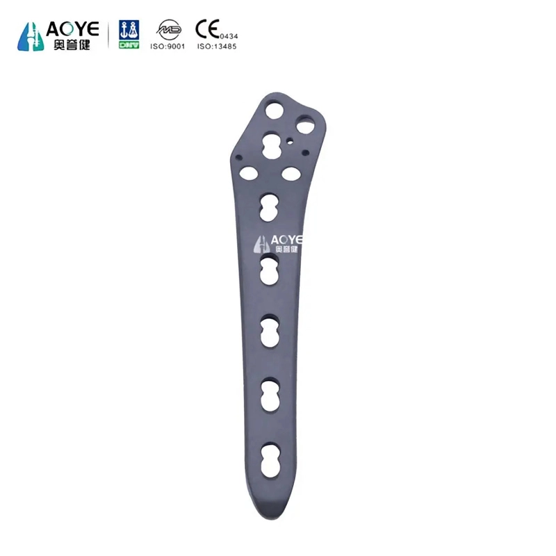 Placa de travamento para osteotomia lateral femoral distal