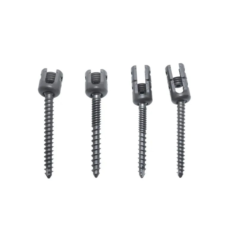 Sistema de parafusos pediculares poliaxiais de 5,5 e 6,0 mm | Sistema de fixação espinhal de titânio