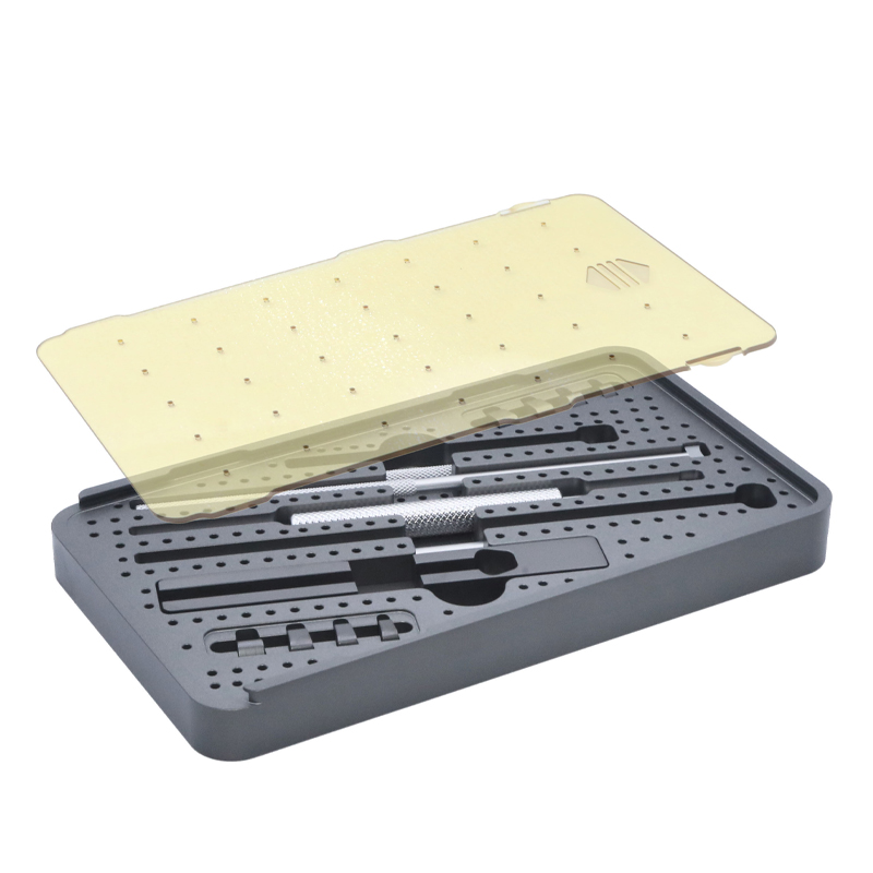 Conjunto de instrumentos para gaiola cervical